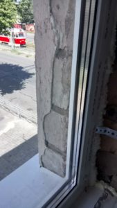 ремонт откосов пластиковых окон