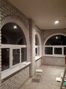 арочные откосы